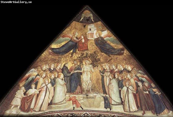 GIOTTO di Bondone Allegory of Poverty